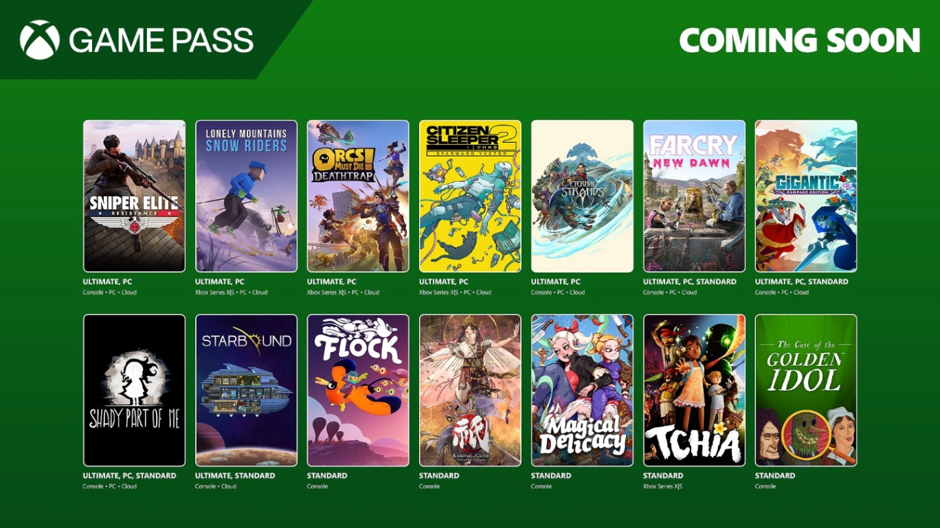 Xbox Game Pass Reveals Massive January Wave 2 Lineup Including Five Day-One Releases